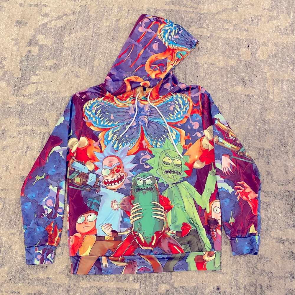 Rick & Morty Graphic Hoodie